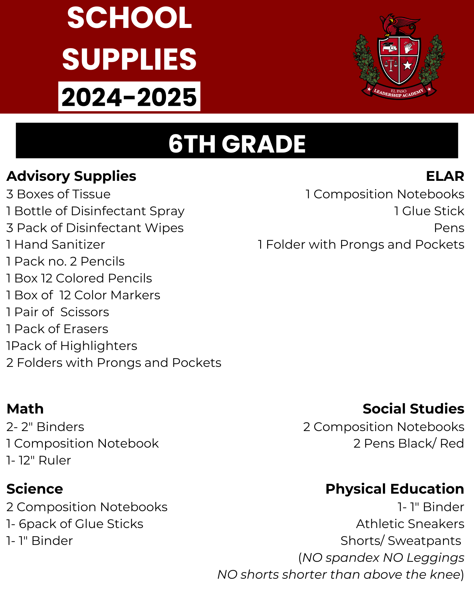 2024 Aps School Supply List Save Time Money With This Guide - 211hcfd
