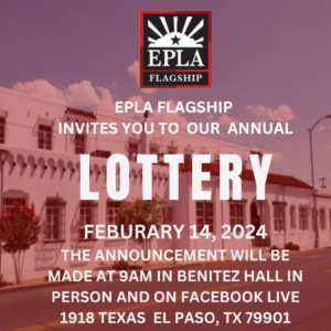 2023-2024 Lottery @ EPLA Flagship